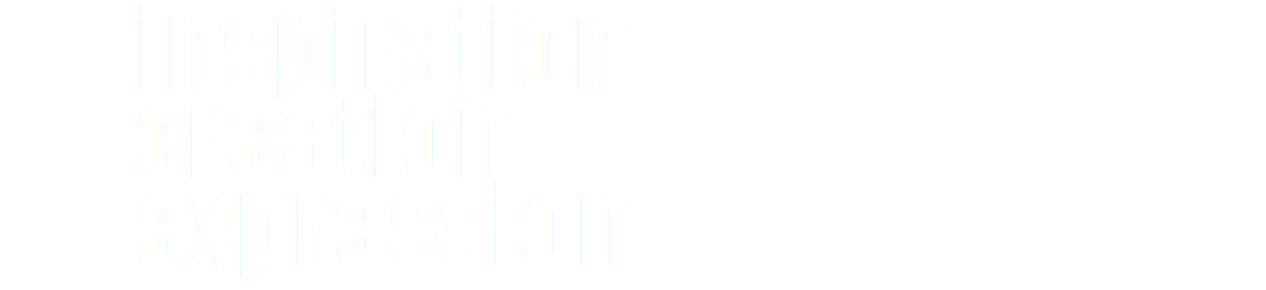&nbsp;inspiration creation expression
